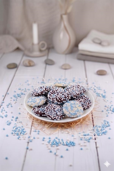 Geboorte flikken blauw