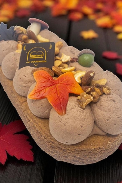 Chocolade noten slof