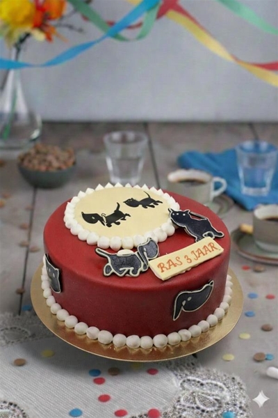 Kindertaart Takkie & Siepie 12-14 pers