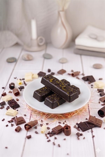 Chocolade reep puur limoncello