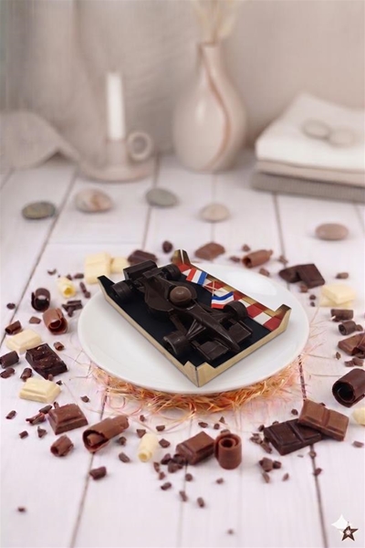 Formule 1 auto chocolade