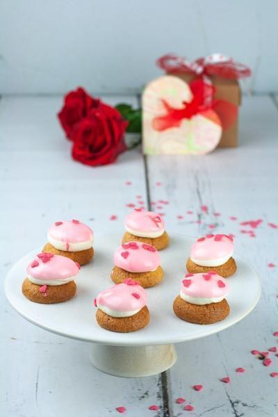 Luxe Valentijn koekje per 5